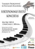 2012.04.04 Fortepioninio dueto „Non Stop“ koncertas (Dublin)